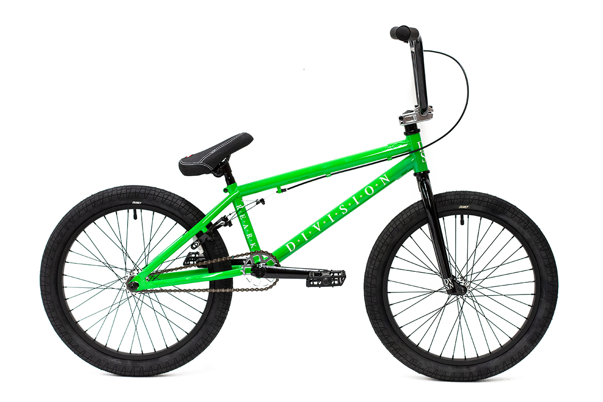 Division Reark BMX Bike Laser Green